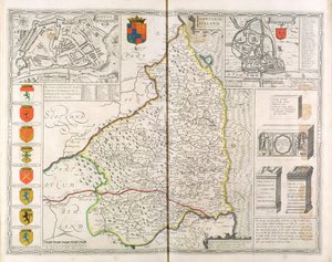 Northumberlandin kartta, The Theatre of the Empire of Great Britain, 1611-12